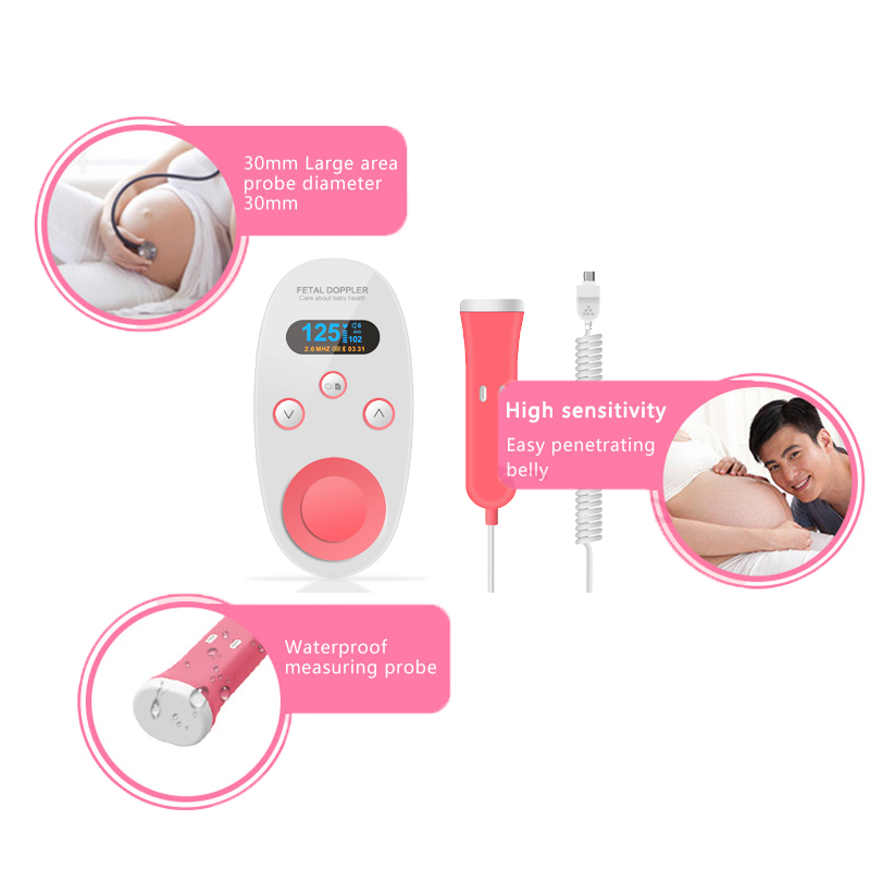 BubHello Fetal Doppler for Home and Clinic Use - Vysta Health