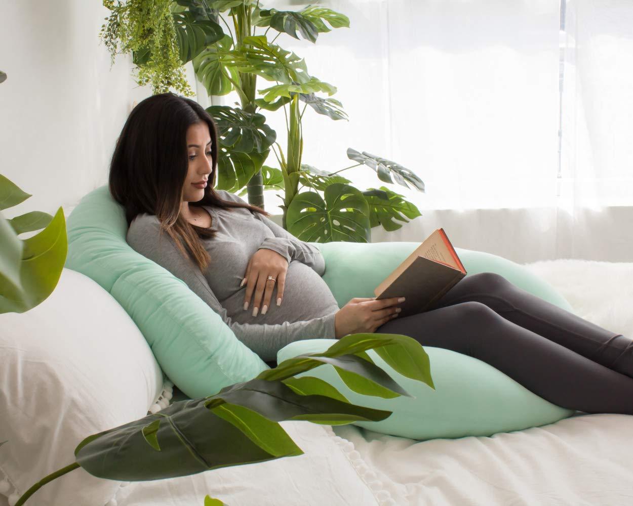 MamaLows U-Shaped Full Body Pregnancy Pillow - Vysta Health