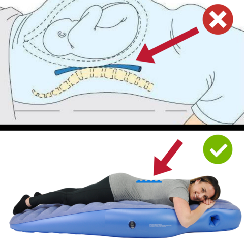 MamaLows U-Shaped Full Body Pregnancy Pillow - Vysta Health