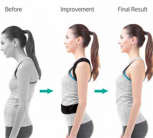 BackVital Unisex, Clavicle Support Back Posture Corrector - Vysta Health