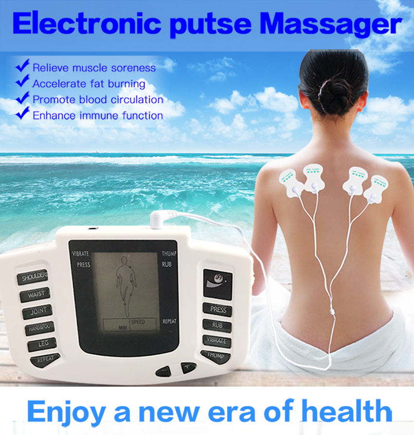 EmgoHeal Electronic Massager and TENS Device with Electronic Pulse