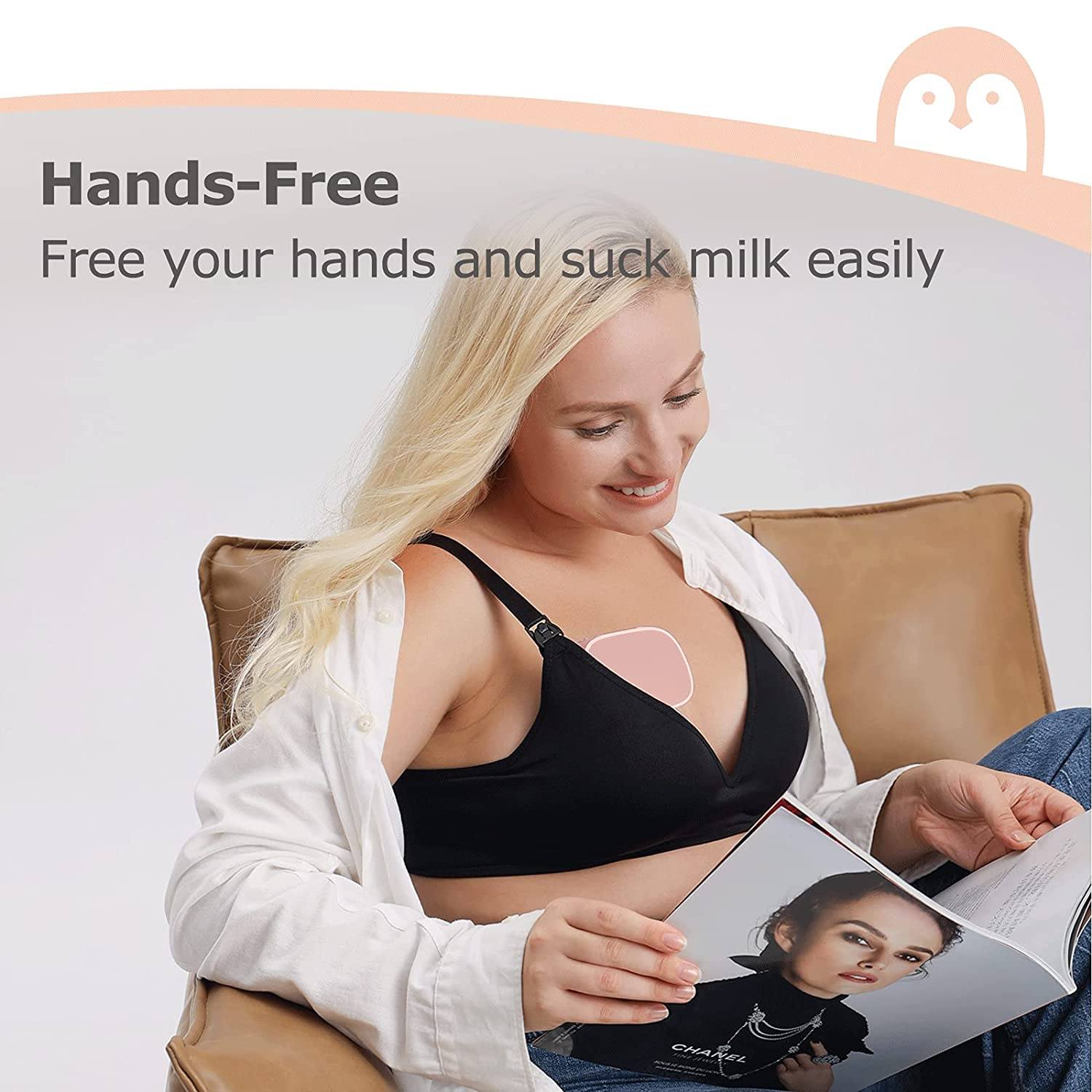 MilkyMuse Low-Noise Wearable Breast Pump - Hands-Free, Secure Fit, with  Multiple Intensity Modes for Maximum Milk Production, Hospital-Grade Pumping  for Busy Moms, Wearable Design with Leak-Proof Technology - Vysta Health