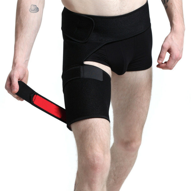 AizoCell Hip Brace and Hip Stabilizer with Adjustable Brace Straps, Improved Compression Focus