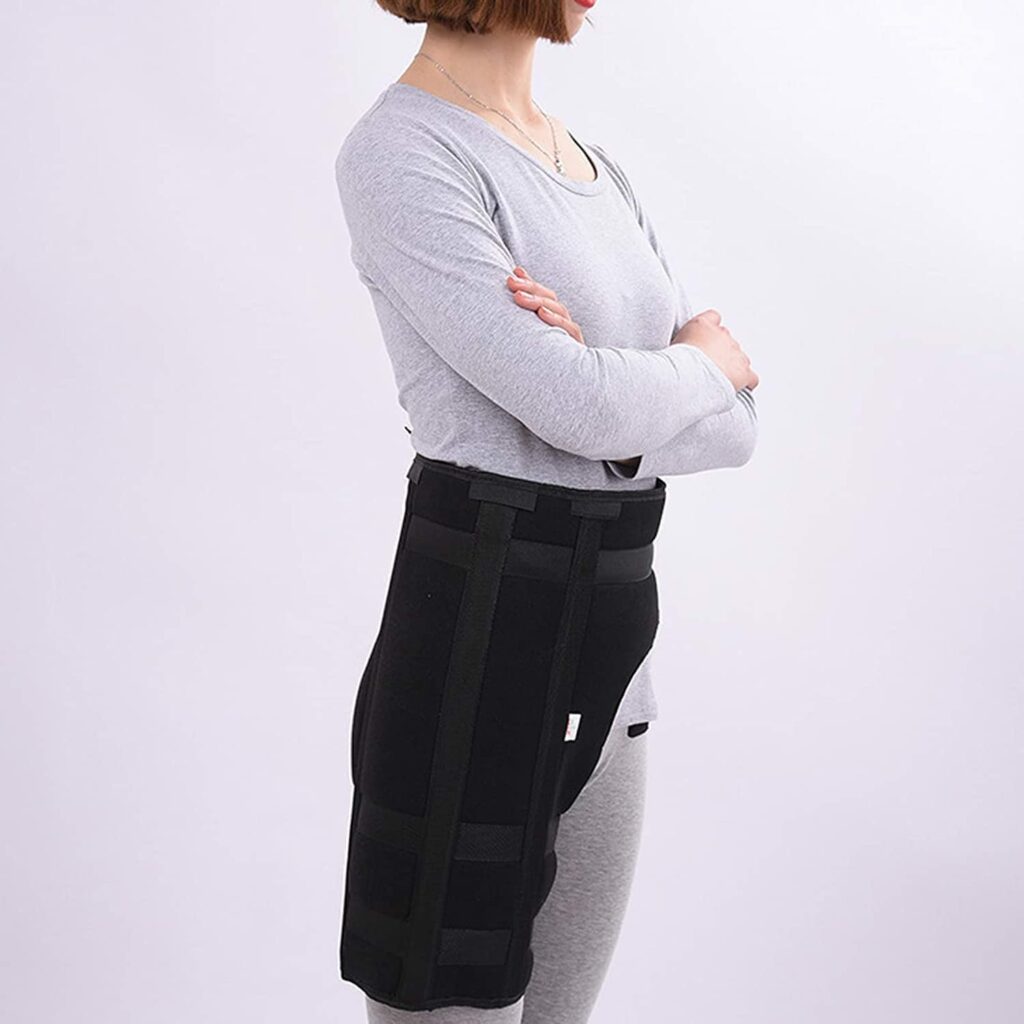EverMox Hip Brace, High Density Curve Aluminum plate Hip Support Brace