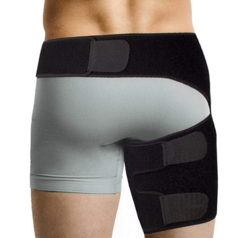 HipHelper Hip Brace, Groin Wrap for Sciatica Pain Relief Vysta Health