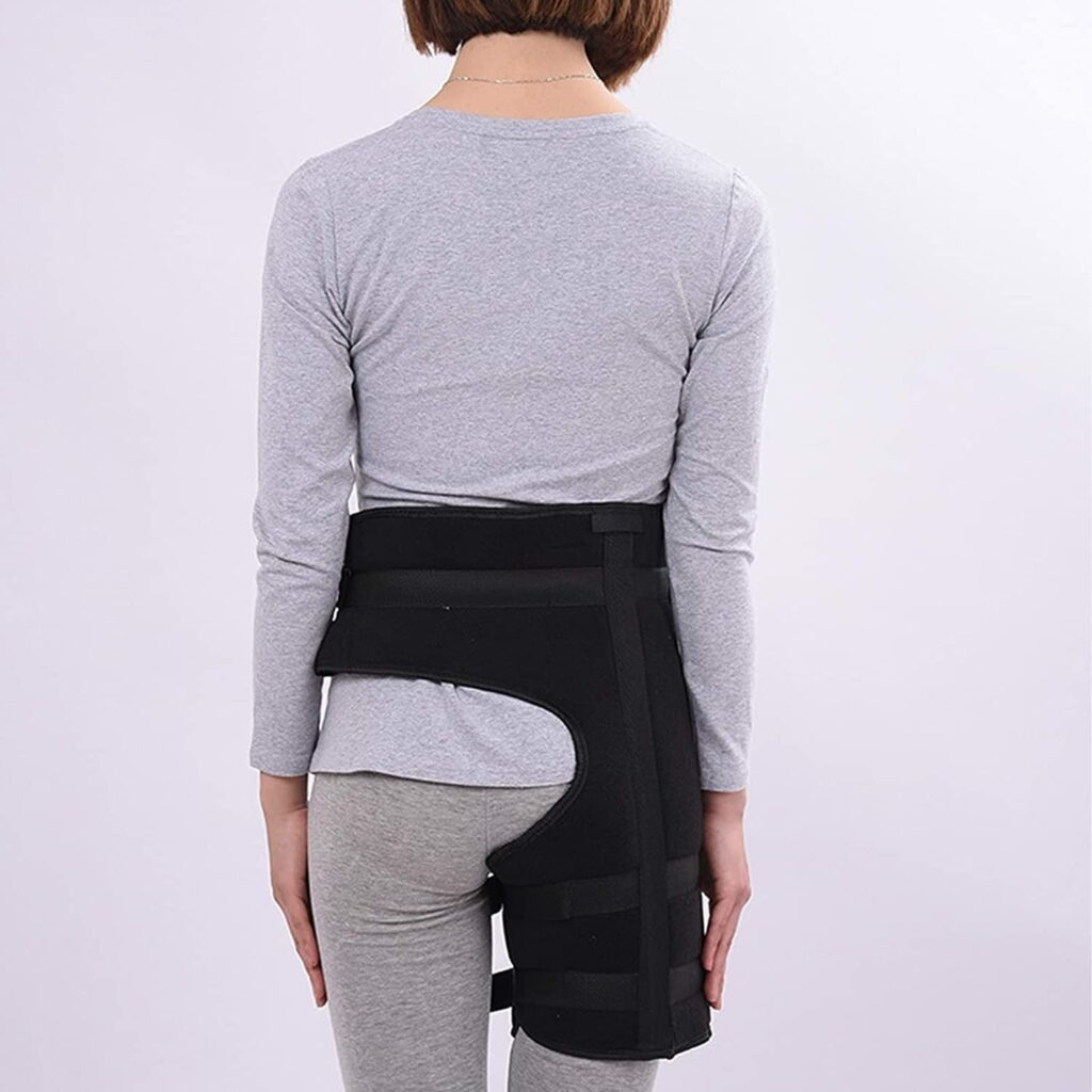 EverMox Hip Brace, High Density Curve Aluminum plate Hip Support Brace