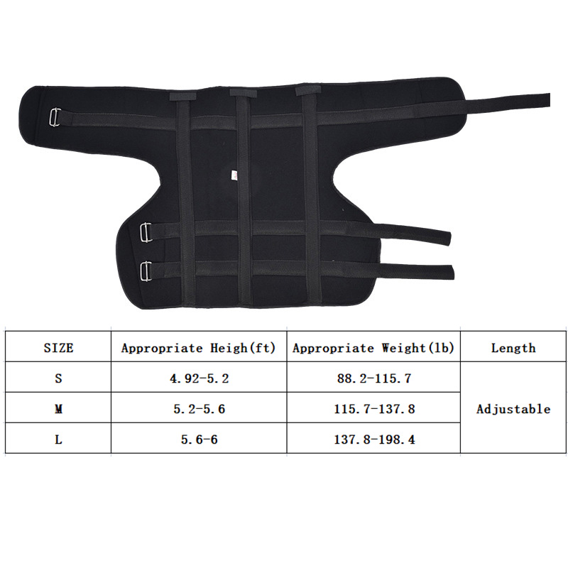 EverMox Hip Brace, High Density Curve Aluminum plate Hip Support Brace for  Thigh Root Fracture - Vysta Health