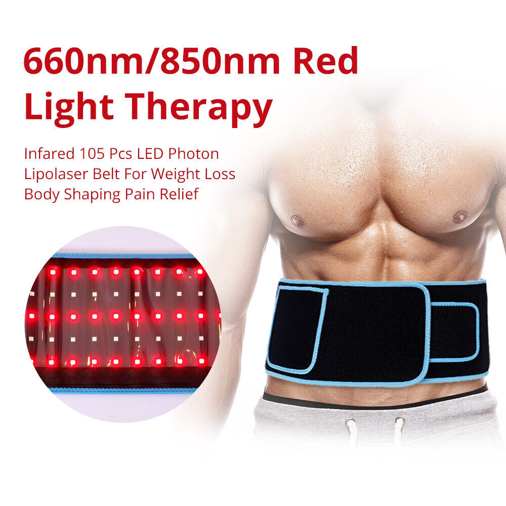 Infrared light best sale fat reducing belt