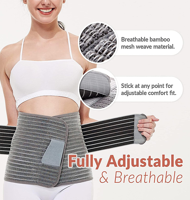 BelleWrap Bamboo Postpartum Belly Wrap Your Partner in Postnatal Care
