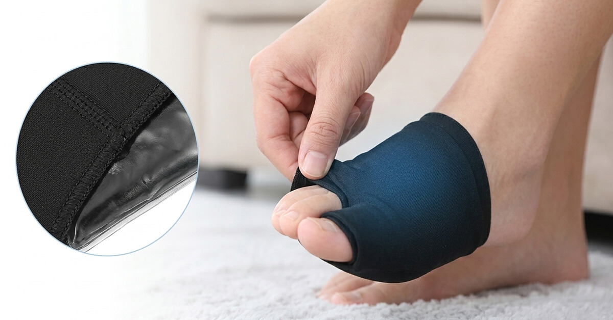 Slip On Like A Sock — No Straps Needed