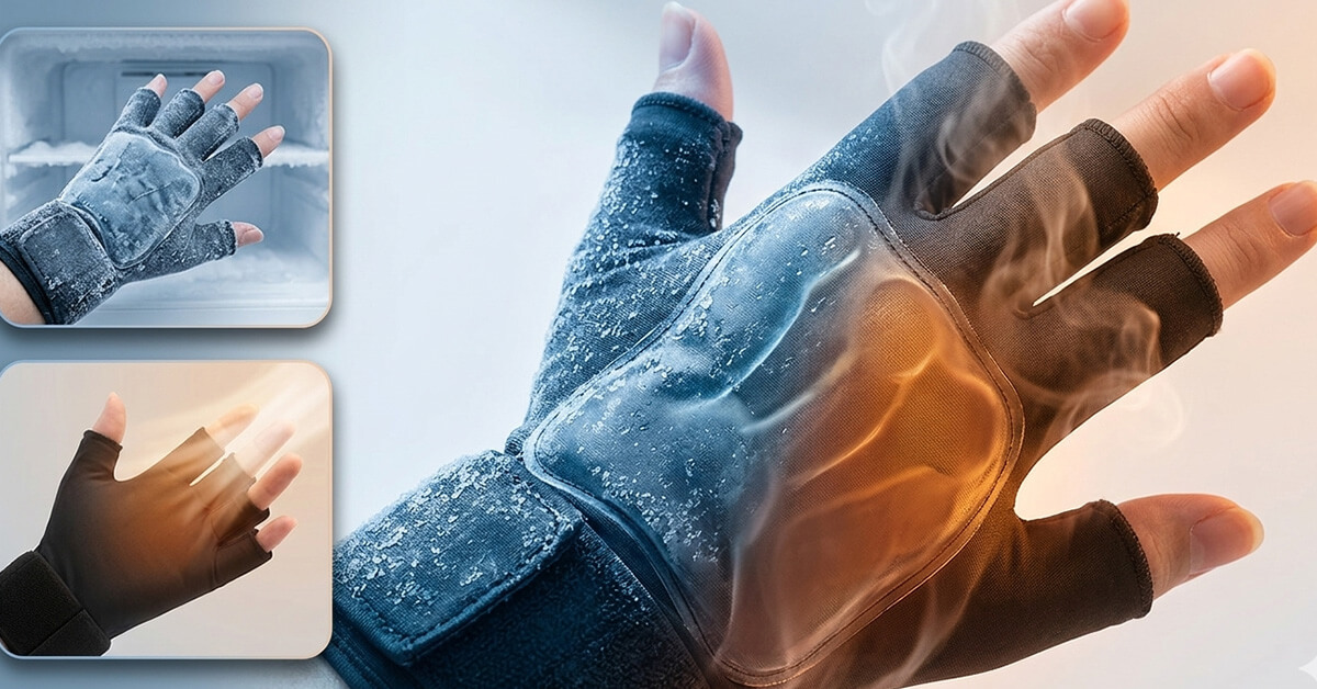 Freeze or Microwave for Dual Hot & Cold Therapy