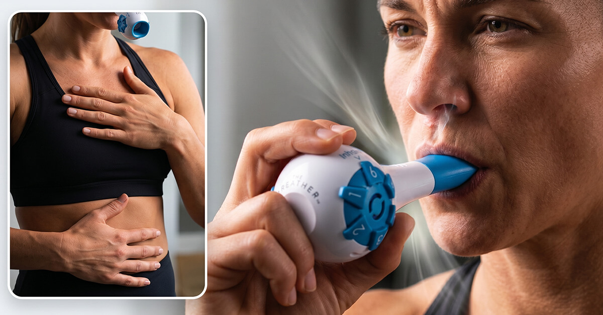 Strengthens Both Inhale And Exhale Muscles Naturally