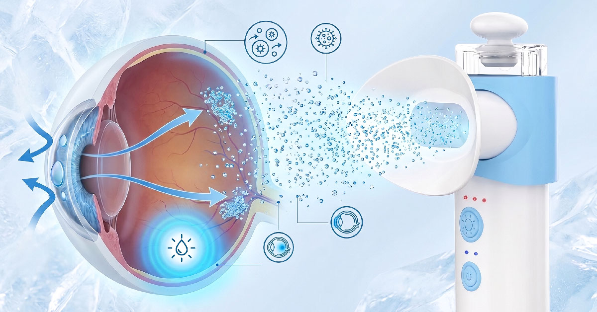 Relieves Dry Eyes with Soothing Nano Mist Therapy
