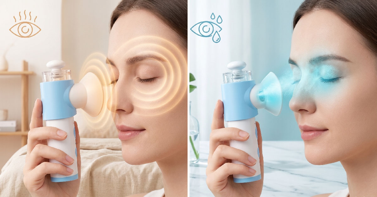 Dual Warm Compress and Mist for Deep Relief