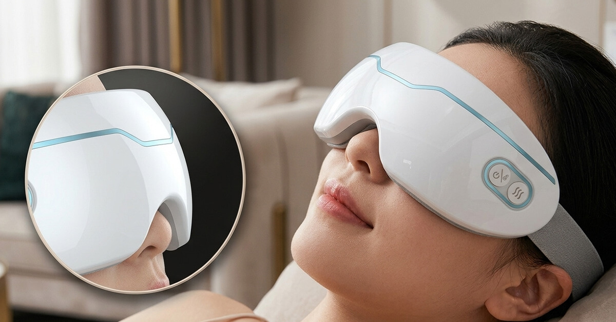 3D Arc Design Wraps Eyes For Perfect Fit