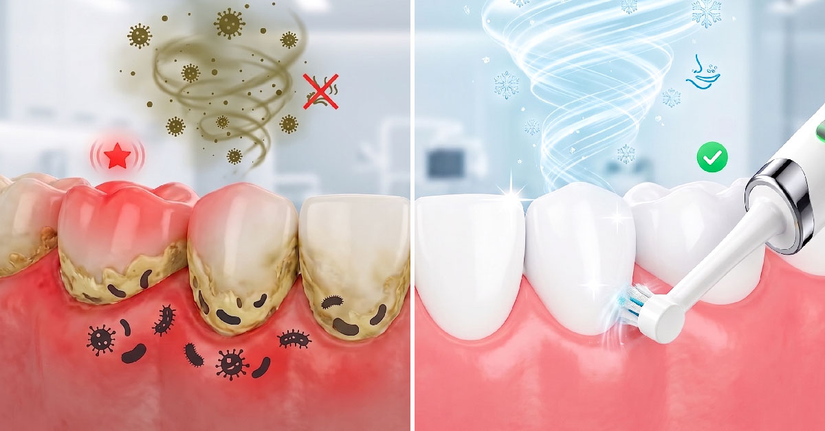 Reduces Bad Breath and Gum Bleeding Effectively