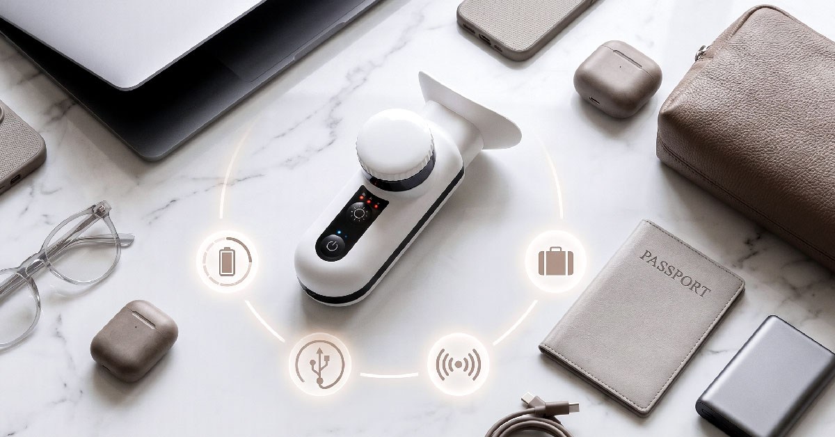 Portable EyeQuench Travels Anywhere With You