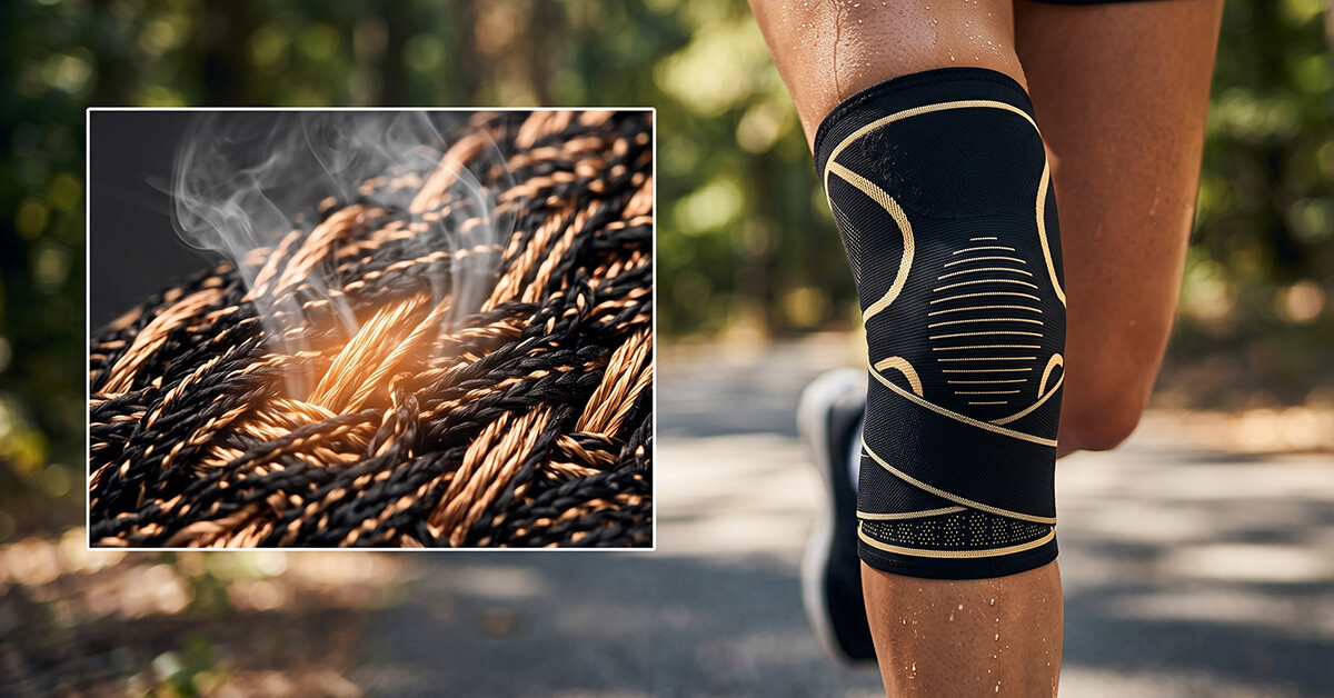 Moisture-Wicking Fabric Keeps Knees Dry And Warm