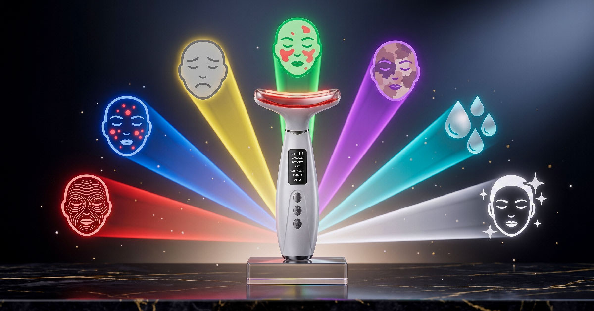 7 Healing Light Colors Target Every Skin Concern