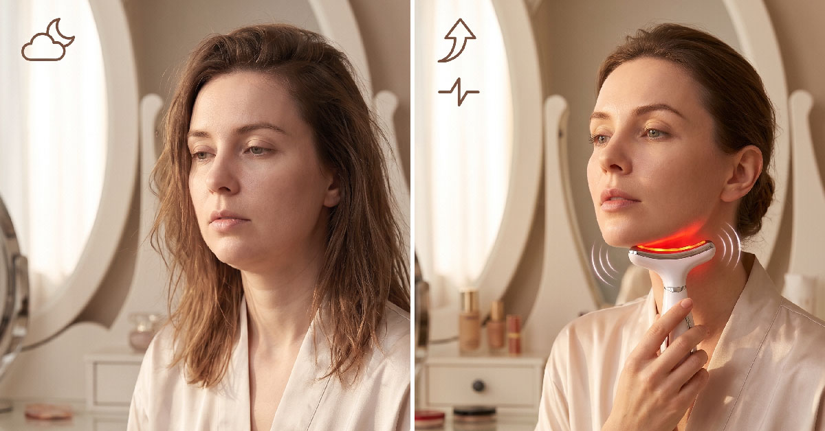 Heat and EMS Reduce Puffiness Visibly