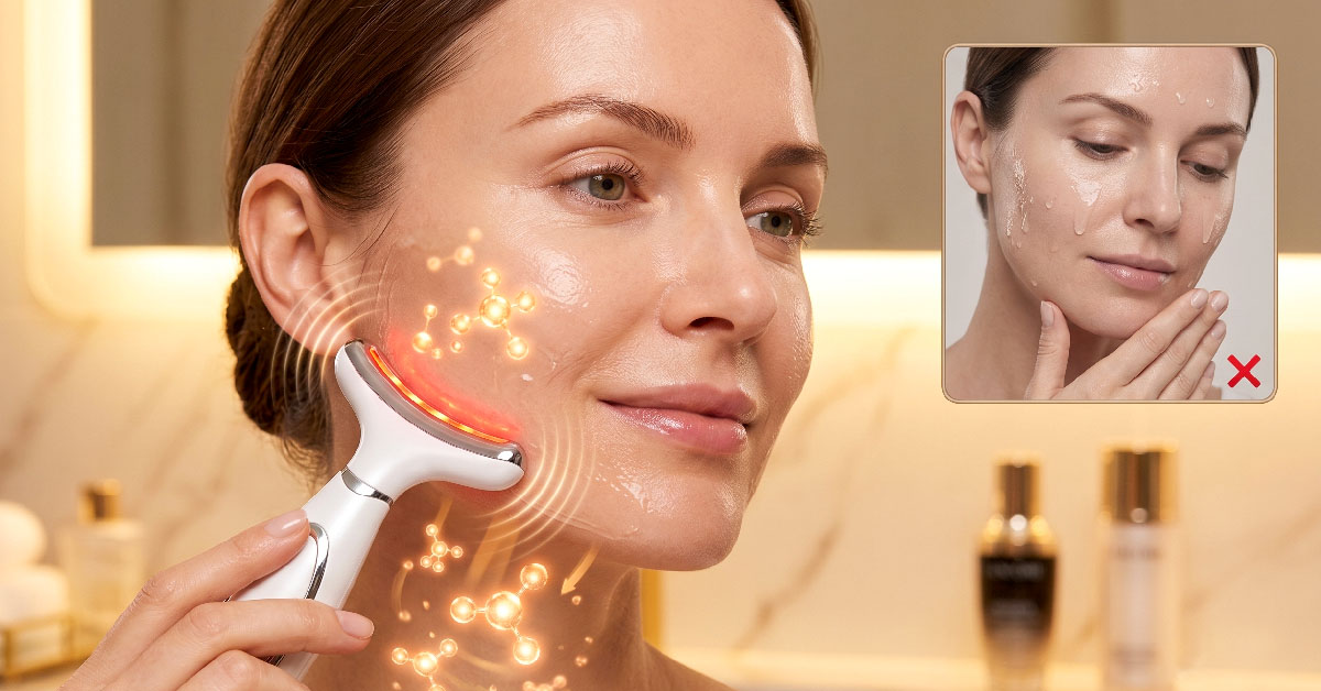 Boosts Skincare Absorption for More Efficient Product Results