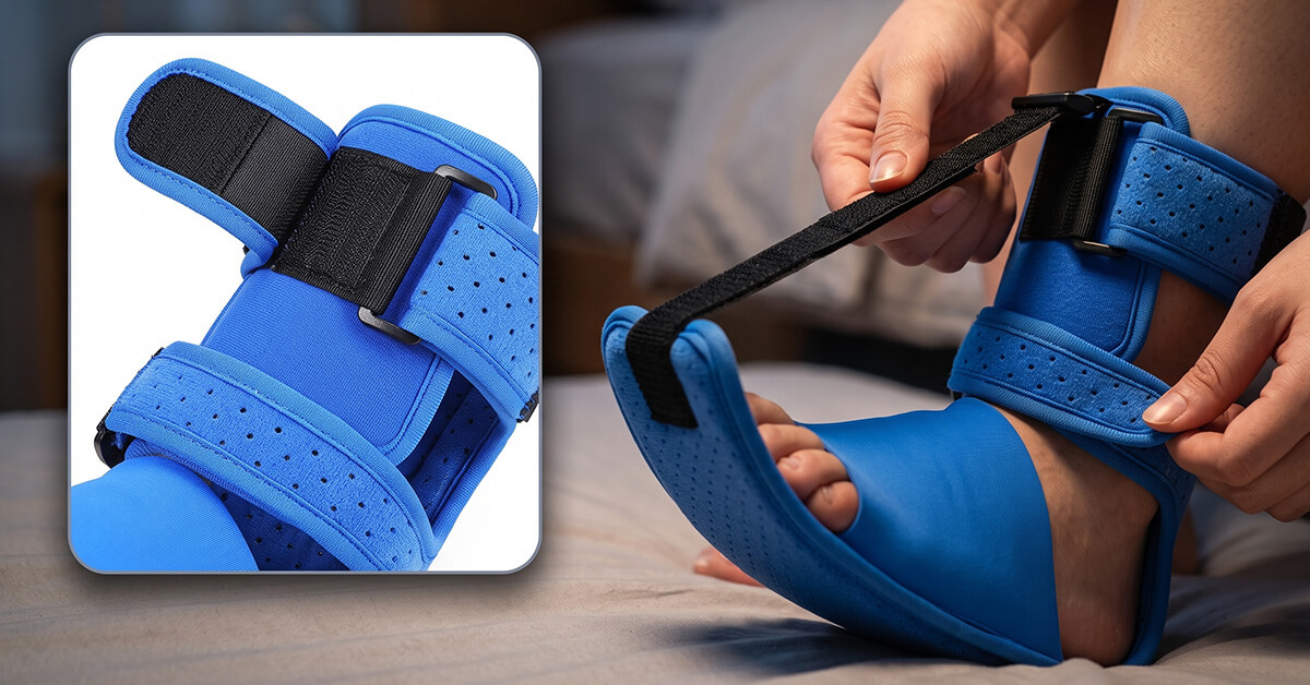 Adjustable Dorsiflexion Straps Customize Your Comfort Level